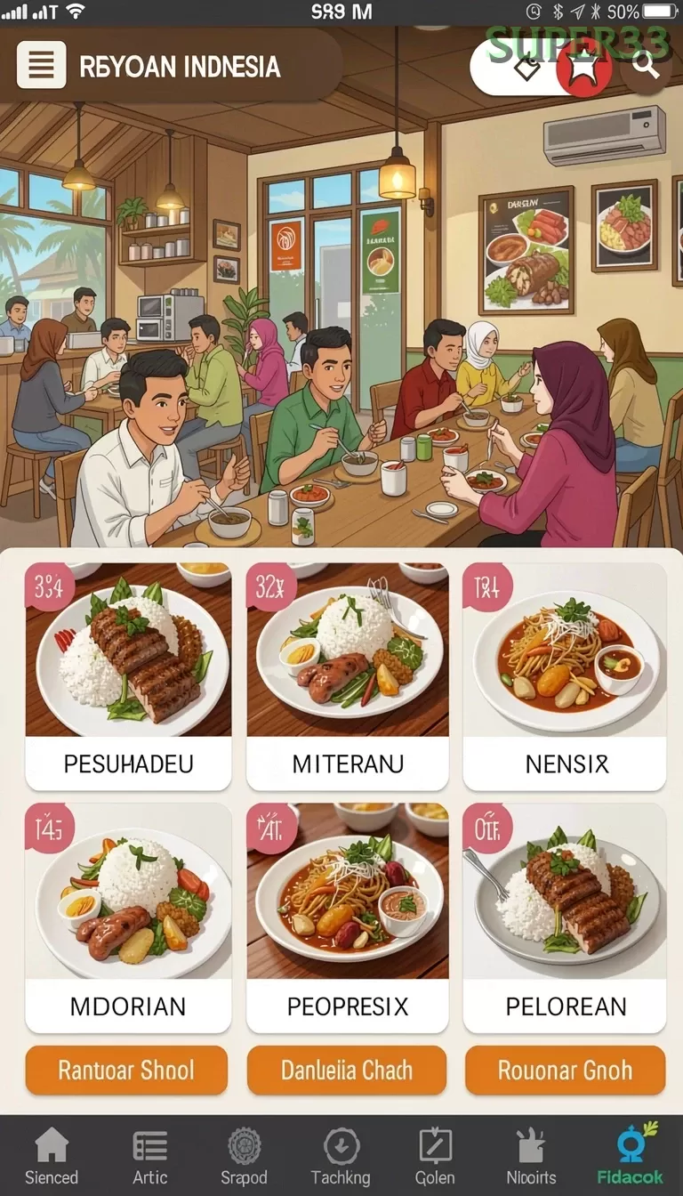 Cuplikan layar BOSWIN77 — halaman utama